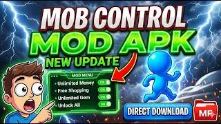 Mob Control MOD APK v3.13.3 - Unlimited Money, Max Cannon & All Skins Unlocked 2026