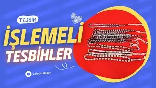 İşlemeli Tesbihler-Erzurum Oltu Taşı Tesbihler-Usta İşi İşlemeli Kuka Tesbihler-Kaçıran Üzülür