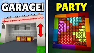 MINECRAFT: 7 MUST-HAVE Redstone Hacks!