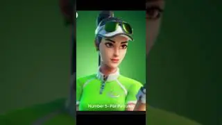 Most Used Fortnite Skins of all time.