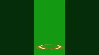 🔥 Magic Fire Circle Portal | Green Screen VFX | 4K Short Clip