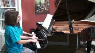 J.S. Bach  Siciliano  1 piano 4 hands