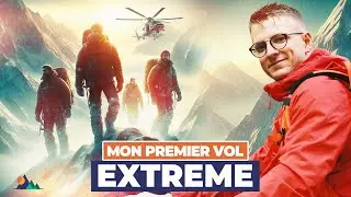 Mon tout premier vol EXTRÊME en HELICOPTERE (et comment on sécurise des pistes de ski)