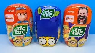 Tic Tac MINIONS and The Simpsons surprise toys