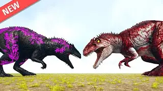 CAELESTIA - SUPERIOR CREATURES vs. PRIMAL FEAR ALPHA PENDANTS | ARK Dino Battle 🦎