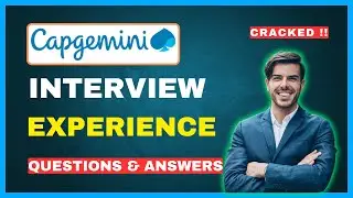 09/10 | Capgemini Interview Experience 2024 | Capgemini Interview Questions and Answers |  UBK Anna