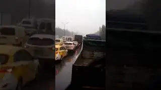 Погода в Москве 31.10.2017 и пробка на МКАД