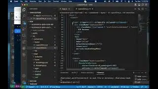 React Master page