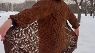 НЕБОЛЬШАЯ ФОТОСЕССИЯ К НЕЖНОМУ  КАРДИГАНУ "ШАНТАЛЬ "