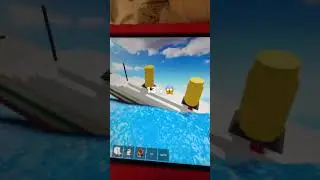 Britannic 1 2 3 4 come on (Build A ship to survivors island)
