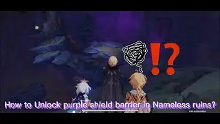 Nameless ruins barrier | 