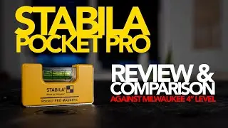 Stabila level VS Milwaukee Tool 4” level