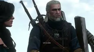 Yennefer and Geralt With Hitam Putih Fourtwnty Song