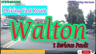 Walton Driving Test Route No7 | mock Driving Test #walton #wetherby #uk #funny