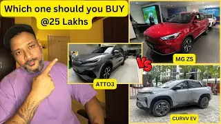 Most value for Money EV | Maha Comparision | BYD vs MG vs TATA |