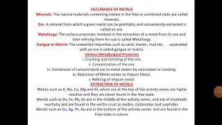 METALS AND NON METALS PART 3