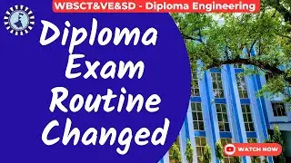 Diploma Final Exam Routine Changed || কবে হবে পরীক্ষা?