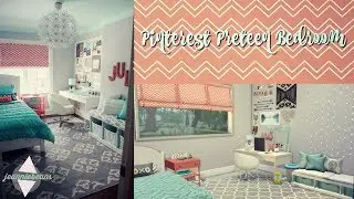 The Sims 4 | Pinterest Preteen Girl Bedroom | Speed Build | + CC Links!