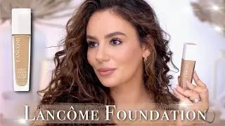 LANCÔME Teint Idole CARE & GLOW FOUNDATION: All Day WearTest + Check Ins || Best NEW Foundation??!!