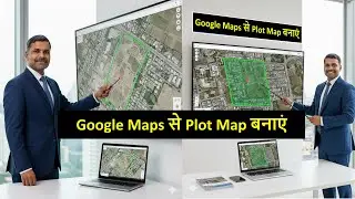 How to Create Property/Land/Plot Area Map with Google Maps !!!