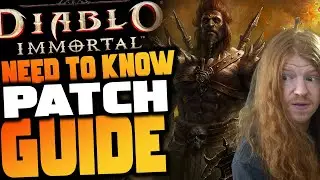 NEW UPDATE IS HERE! FULL PATCH MUST KNOW INFO! Diablo Immortal