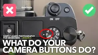 All CAMERA BUTTONS explained 📷 Free Photography for Beginners Course | Jaworskyj