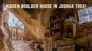 How to find Eagle Cliff Boulder House via Desert Queen Mine Trail in Joshua Tree National Park