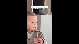 When your boss is out of office and you're asked to fill in