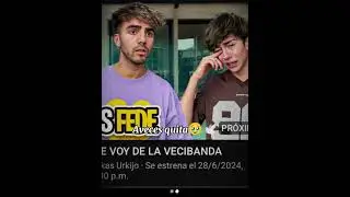 LUKAS SE VA DE LA VECIBANDA #fedevigevani #adios #shorts