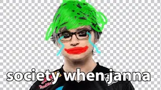 Sneaky when Janna