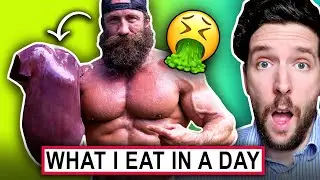 Nutritionist Reviews | What The LIVER KING Eats In A Day