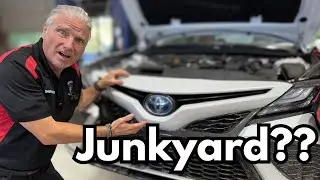 She Ran Over ONE Thing In The Road… Is Her Toyota Totaled?! 