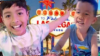 THE BOYS' FIRST TIME IN VEGAS!