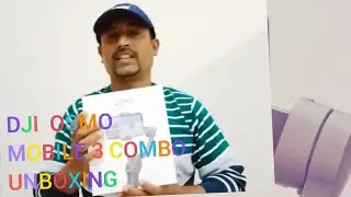 UNBOXING DJI Osmo  3mobile COMBO TRIPS.