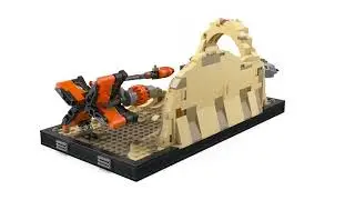 Set LEGO Star Wars Diorama: Carrera de Pods de Mos Espa 75380