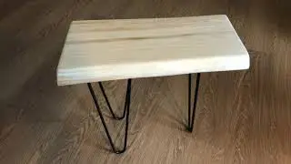 Making a Maple Live Edge Coffee Table