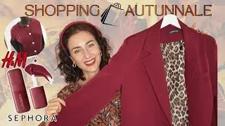 I LOVE BURGUNDY,HAUL SHOPPING AUTUNNALE