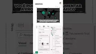 Gráfico de Mapa no Power BI | #shorts