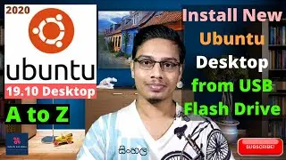 How to Install Ubuntu Desktop 19.10 Sinhala