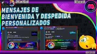 🟣Mensajes de bienvenida y despedida personalizable 💠Sapphire 📱 Discord 📡 JKamiGod