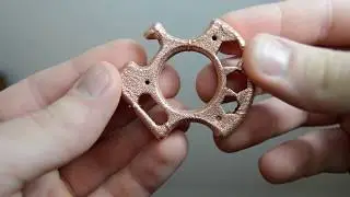 Electroplating 3D Prints ~ Copper Knuckle - Reinforced 3D Print