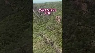 Flying around Mount Mulligan in Far North Queensland, Australia