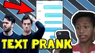 Text Pranking GOOD FRIEND with Chainsmokers 'Closer' lyrics!! | iSquishies