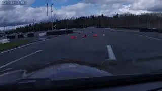 BMW Z3 2.5i - Evergreen AutoX 1:11.6 4/2/2023 - Damp track - Mid Fast Layout