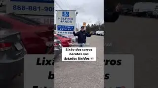 LIXÃO DOS CARROS BARATOS NOS ESTADOS UNIDOS . #brasileirospelomundo #vidanoseua #carros #eua #viral