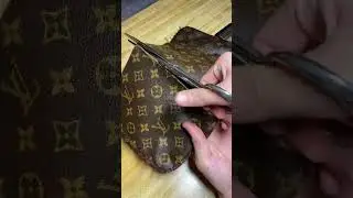 Upcycling Old LV: Crafting a Side Bag and Bottle Bag