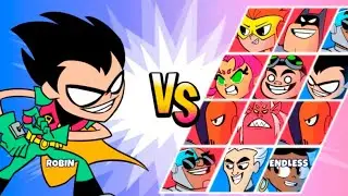 Teen Titans Go Jump Jousts 2 - Robin (CN Games)