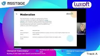 Oleksandr Krakovetskyi | Building AI-first apps with OpenAI and Microsoft Azure