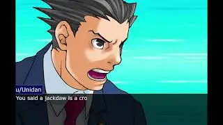 Is a Jackdaw a Crow? ...but it's an Ace Attorney Case