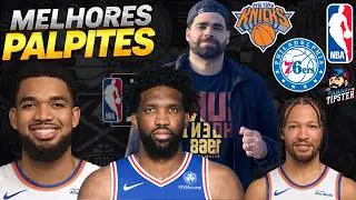 PALPITES E ANÁLISE PLAYOFFS DA NBA: SEGUNDA-FEIRA - 04 05 2026
